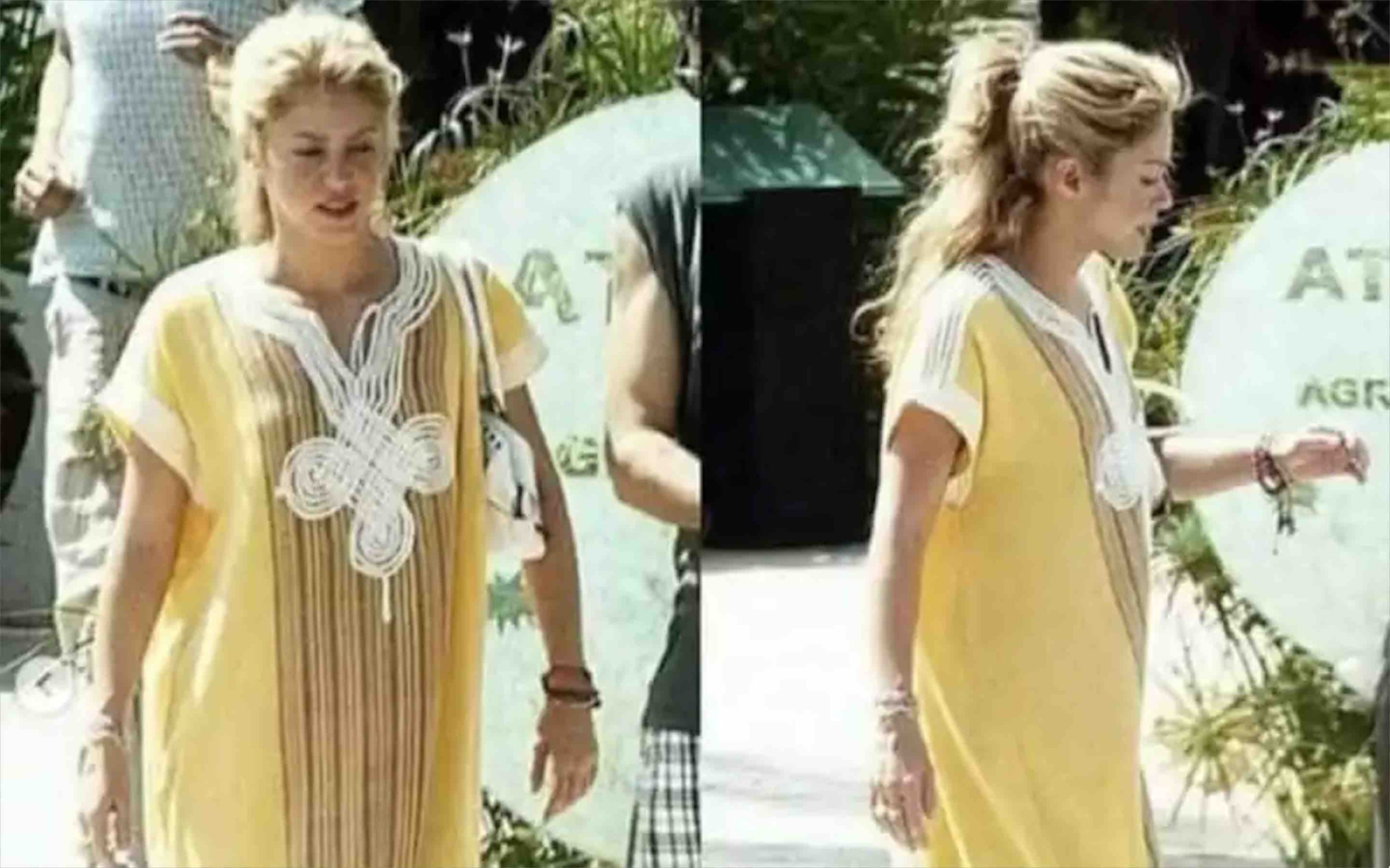 Shakira avec une robe marocaine
