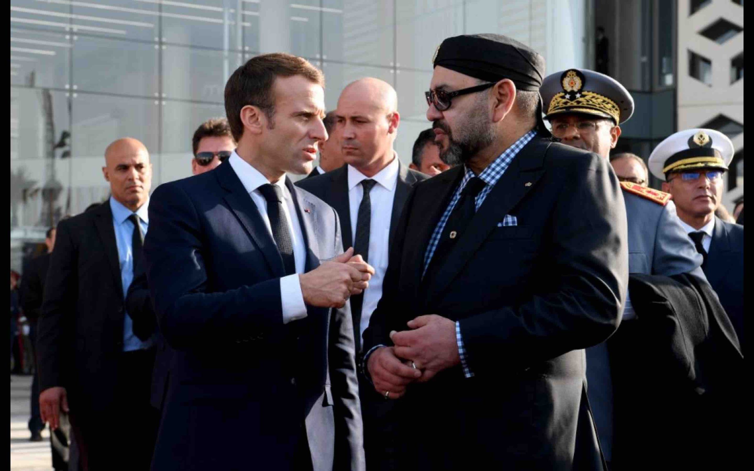 Emmanuel Macron Mohammed 6 France Maroc