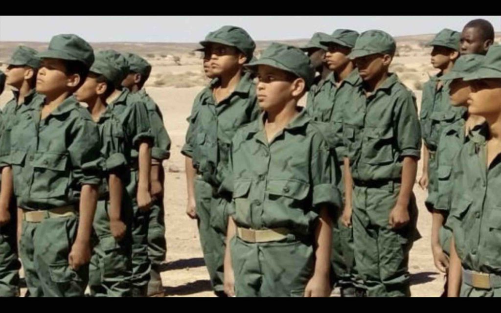Enfants-soldats camps de Tindouf polisario Algérie