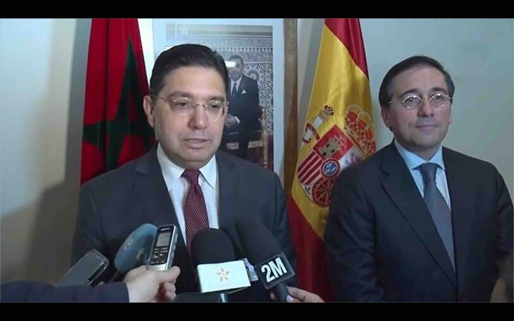 Nasser Bourita José Manuel Albares Maroc Espagne