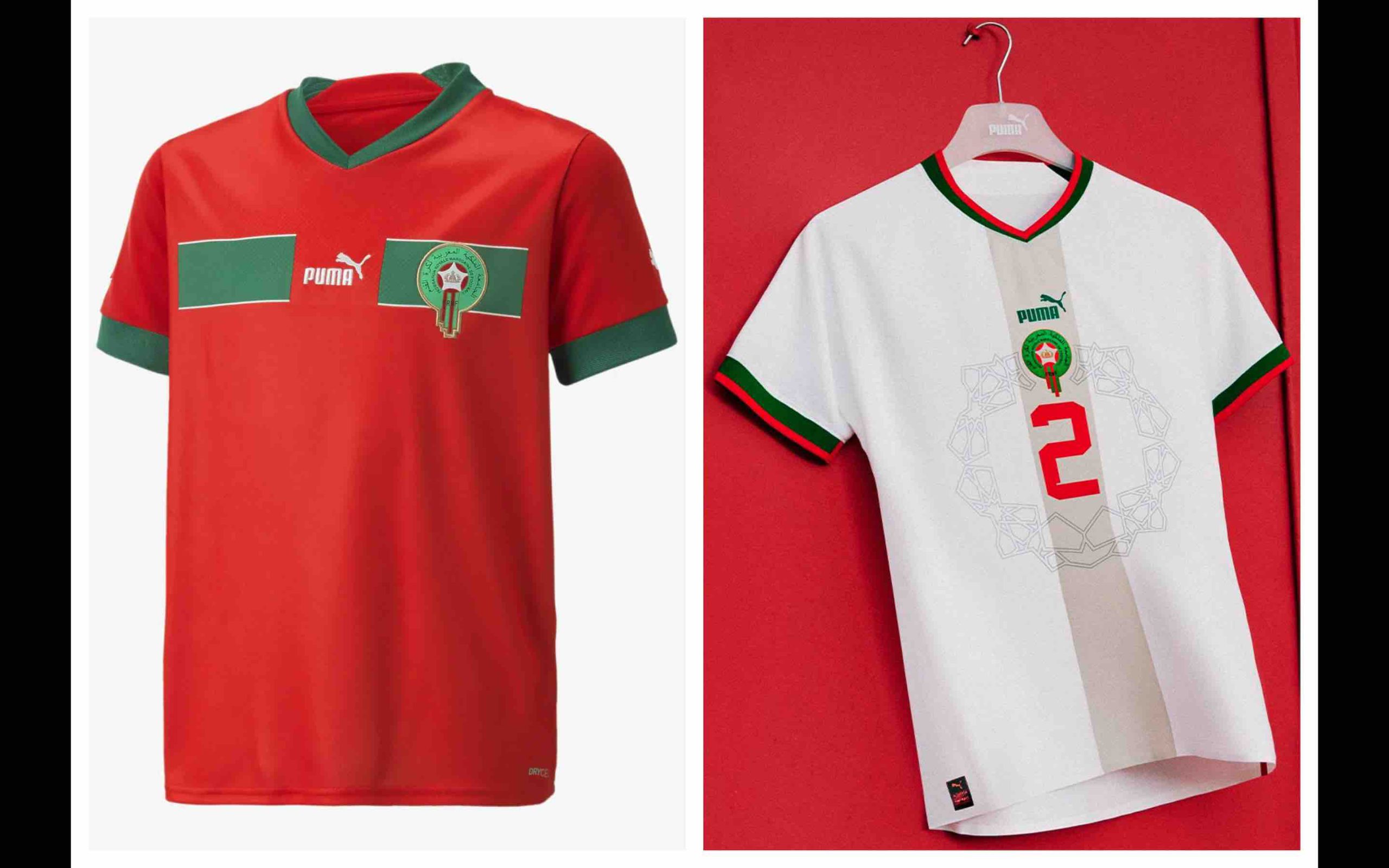 Les maillots du Maroc pour le mondial ne font pas l'unanimité – LPJM