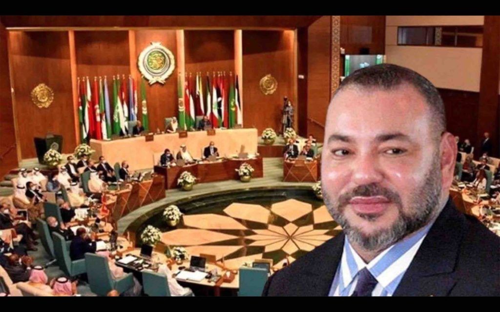 Roi Maroc Mohammed 6 Sommet Ligue arabe