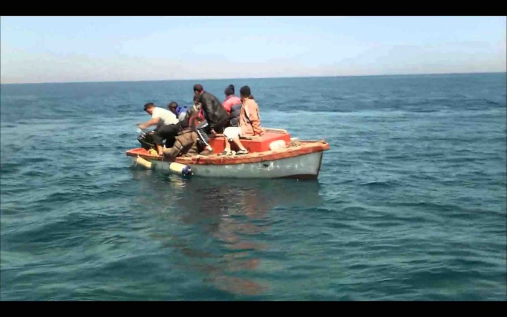bateau migrants migration illégale Maroc