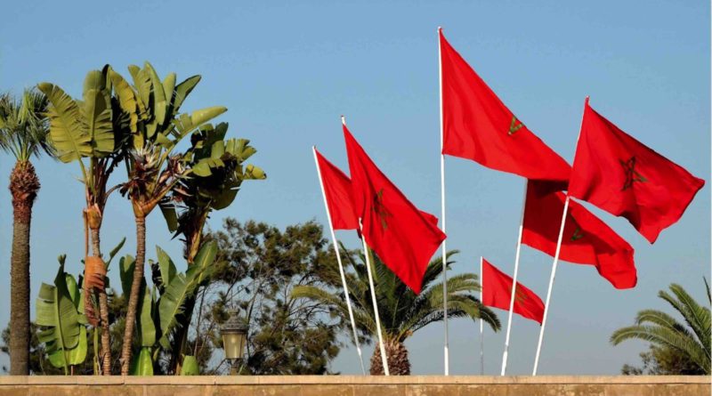 Maroc drapeau Morocco flag