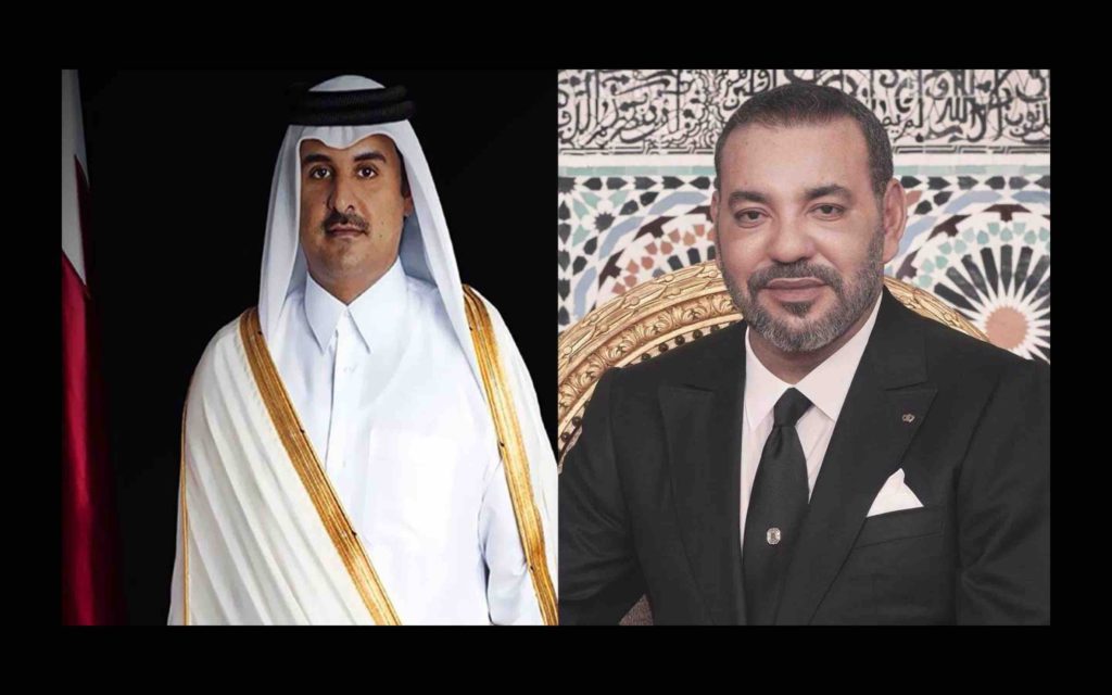 roi Mohammed 6 Maroc Émir du Qatar