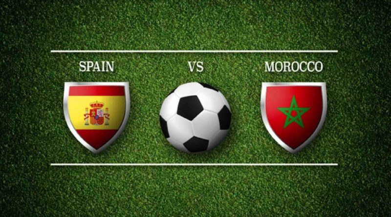 match Maroc vs Espagne Spain Morocco foot