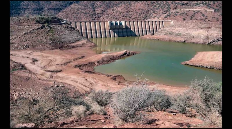 stress hydrique barrage Maroc sécheresse eau pluie