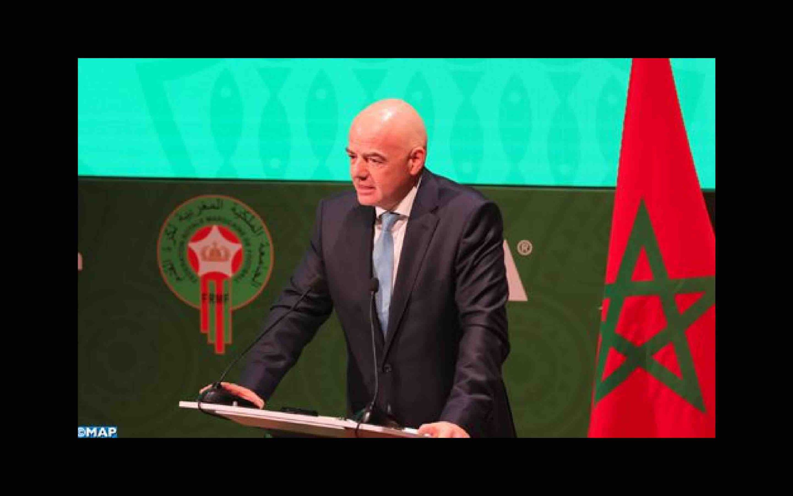 Gianni Infantino FRMF Maroc Morocco