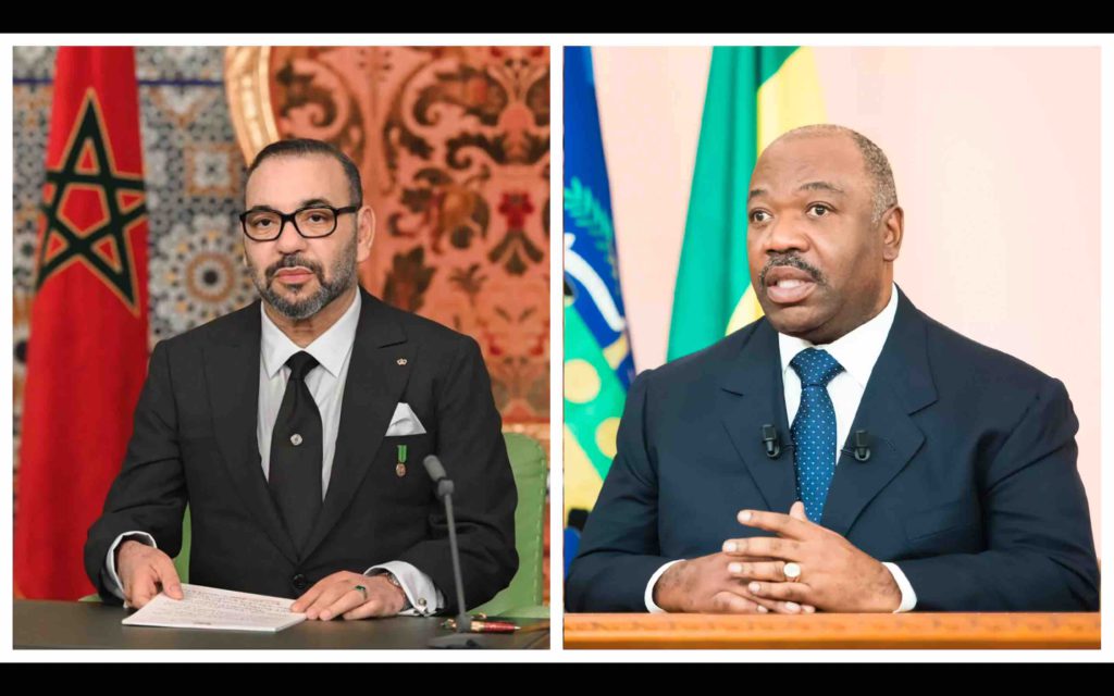 roi Maroc Mohammed 6 Ali Bongo Gabon