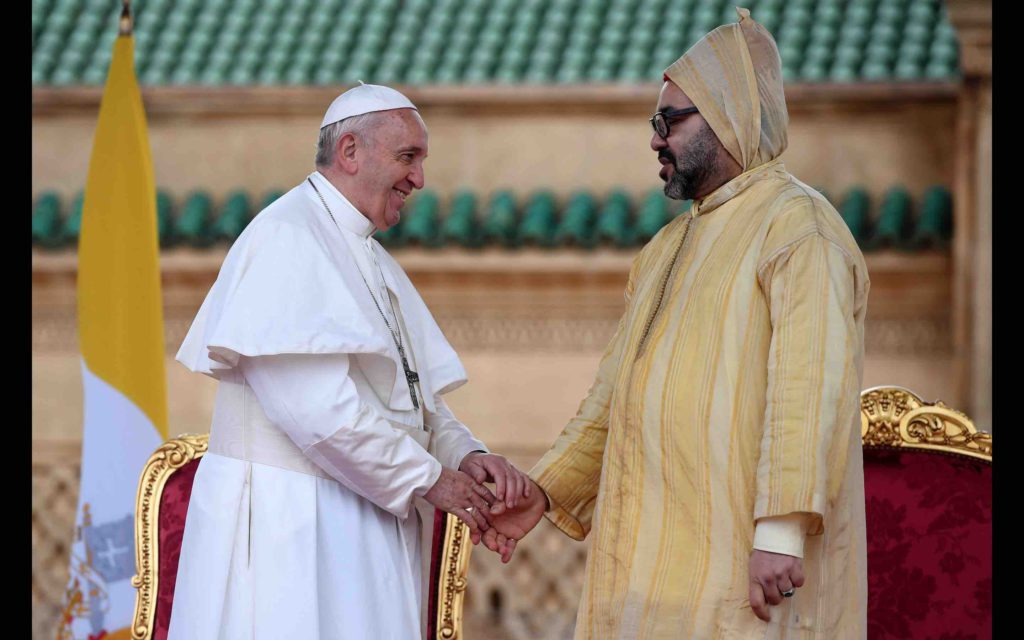 roi Maroc Mohammed 6 pape François