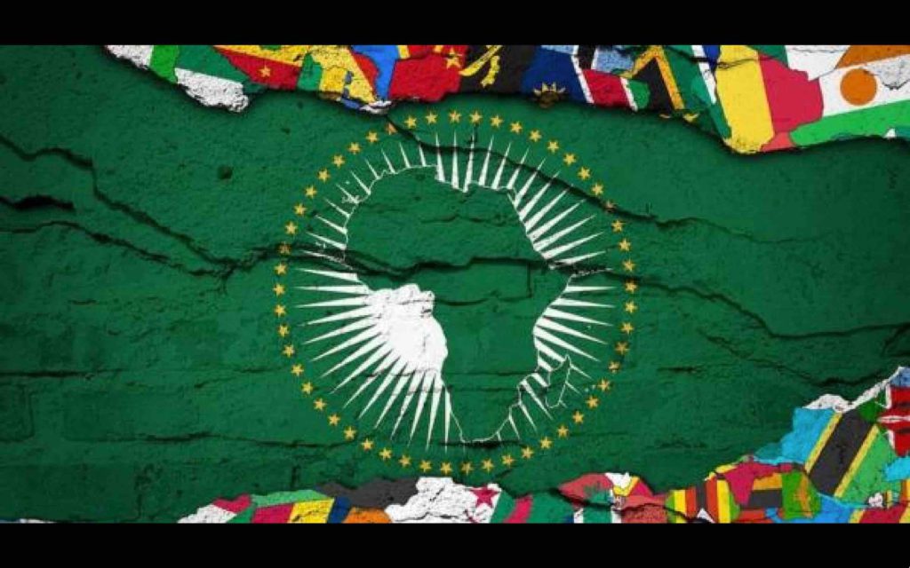 Afrique UA Union Africaine UMA Union Maghreb Arabe