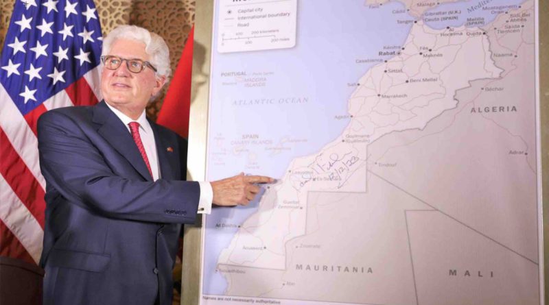 Sahara marocain Maroc États-Unis Morocco USA