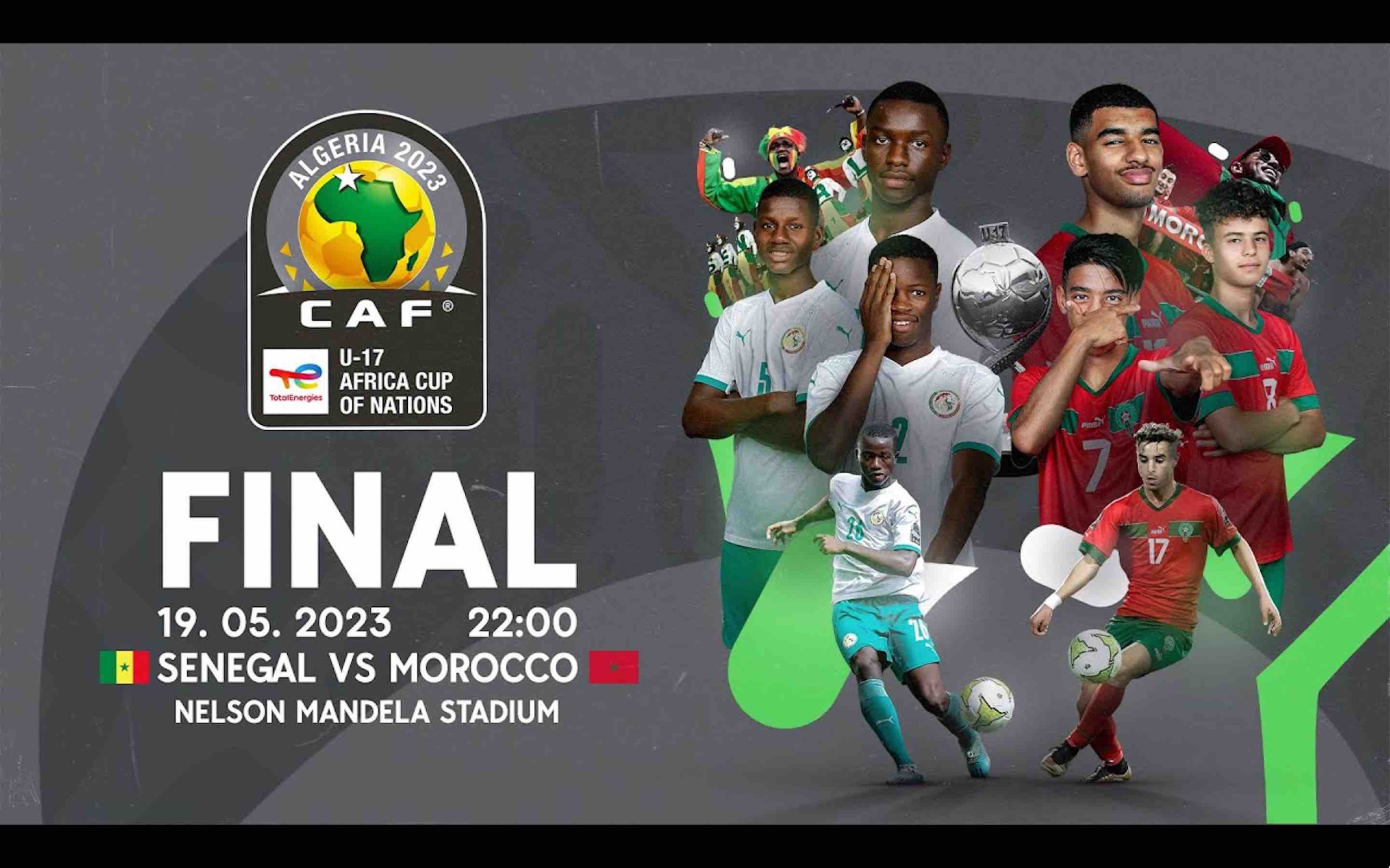 (Direct live) CAN U17 match finale Maroc vs Senegal streaming