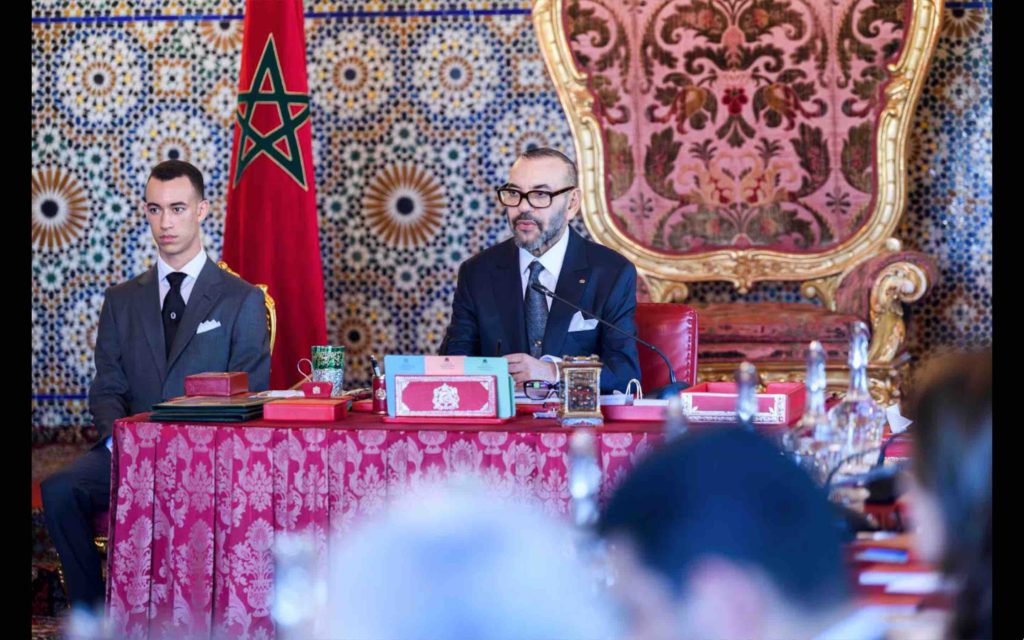 Le Roi Mohammed 6 préside un Conseil des ministres