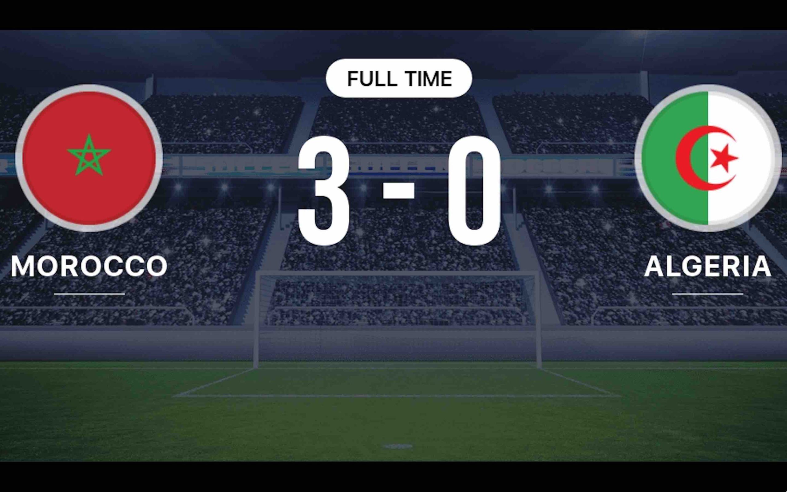 Maroc Algérie CAN U17 3-0 Morocco Algeria