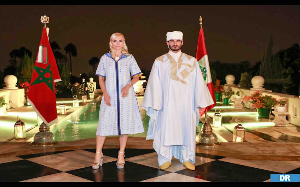 Pérou Maroc caftan marocain
