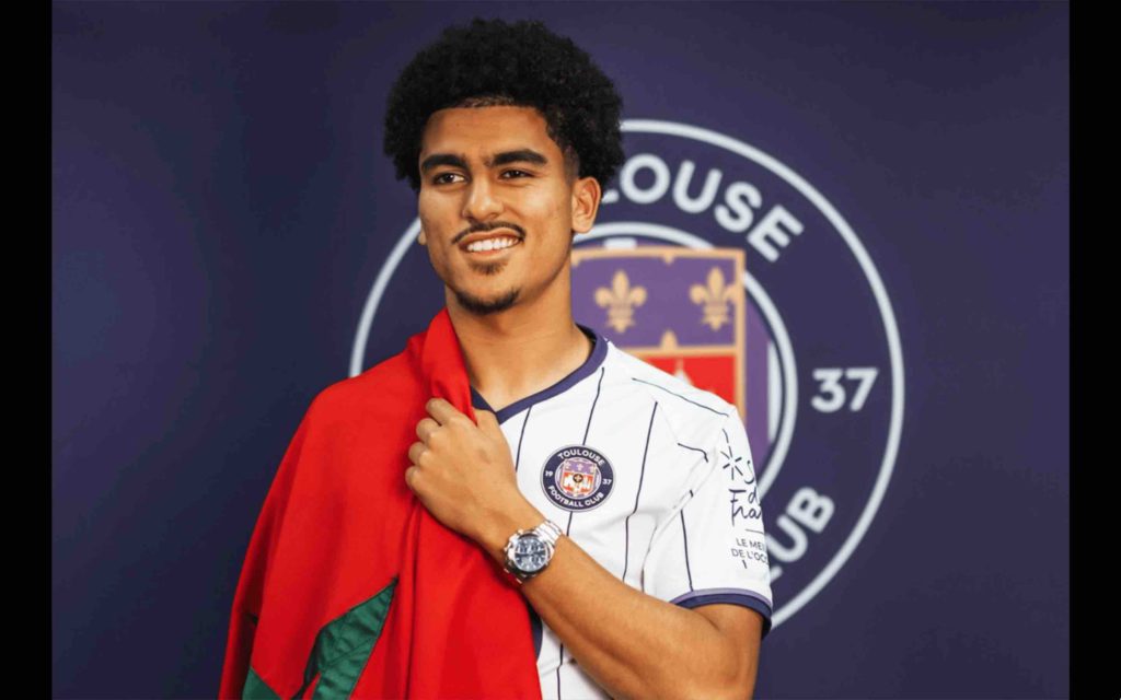 Toulouse FC Zakaria Aboukhlal Maroc Morocco