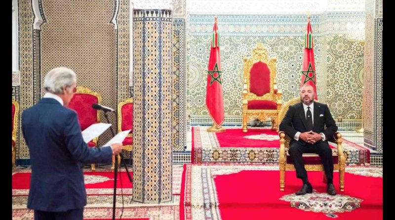 Le roi Mohammed 6 reçoit le Wali de Bank Al-Maghrib Abdellatif Jouahri BAM banque centrale Maroc
