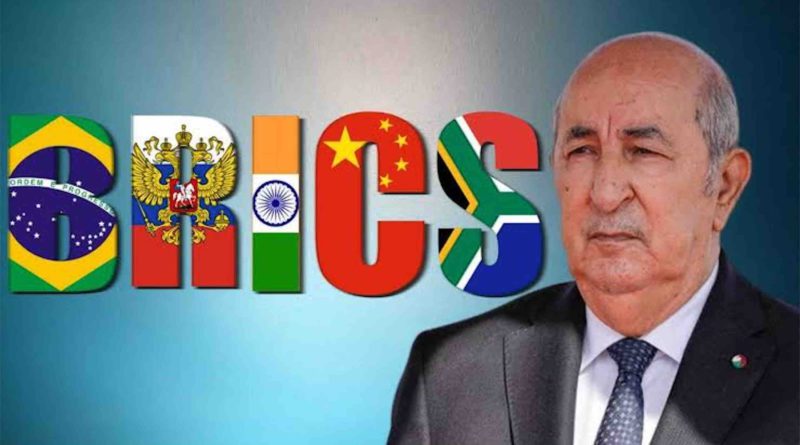 BRICS Abdelmadjid Tebboune Algérie Algeria