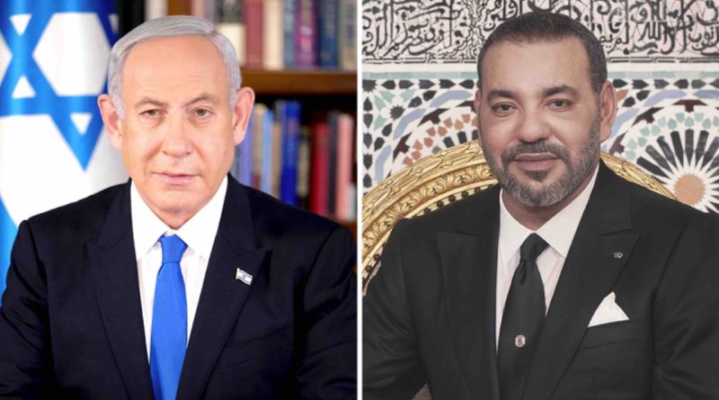 Benyamin Netanyahu roi Mohammed 6 Maroc Israël Sahara marocain