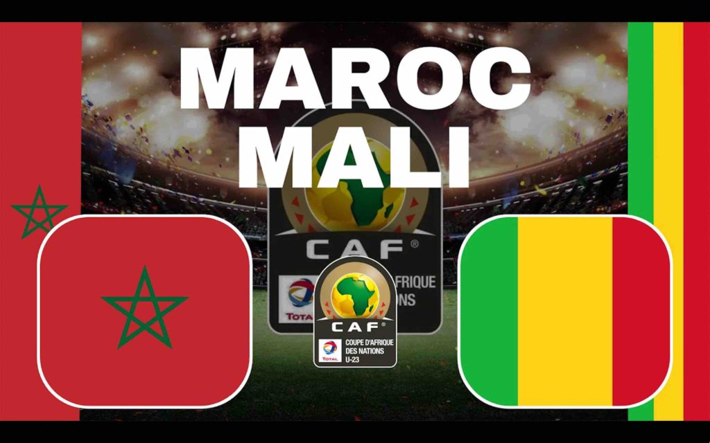 CAN U23 Maroc Mali Morocco