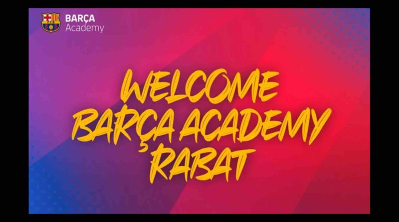 FC Barcelone académie de football Rabat Maroc Barça Academy