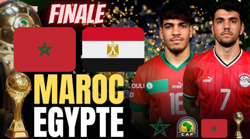 finale CAN U23 Maroc U 23 Égypte U-23 Morocco Egypt final