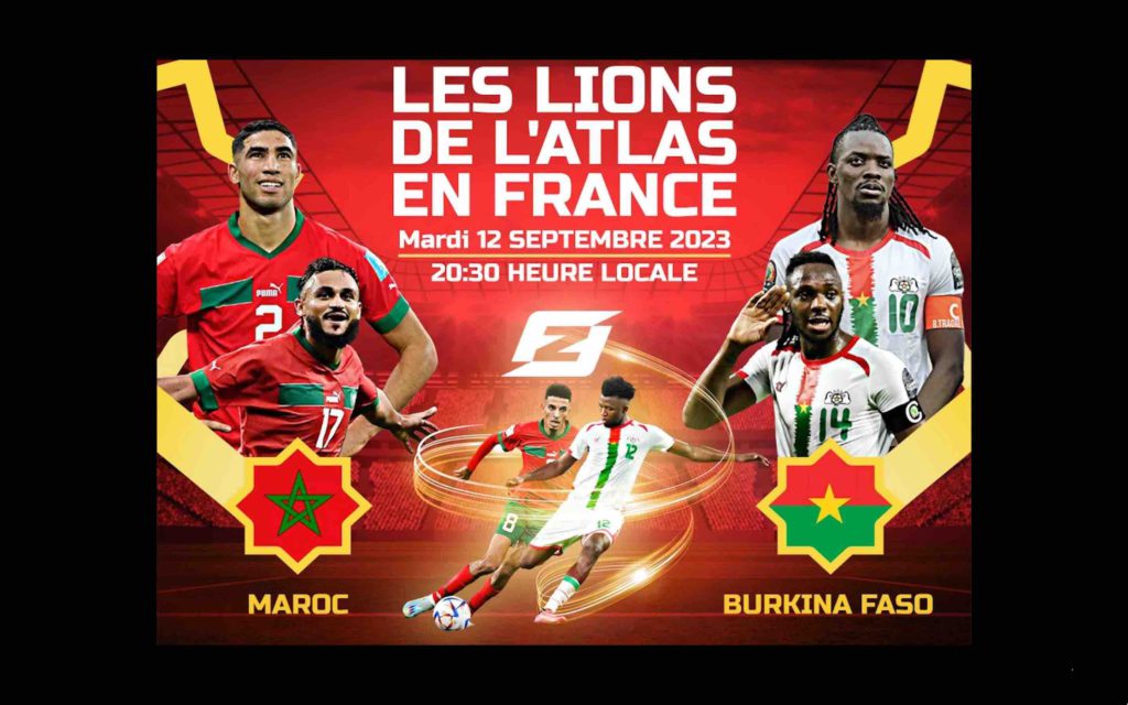 match amical Maroc-Burkina Faso France Lens
