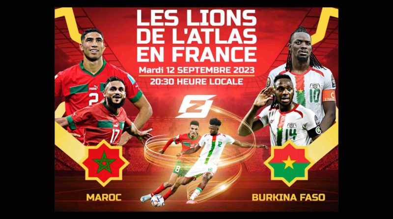 match amical Maroc-Burkina Faso France Lens