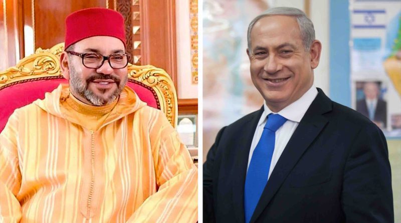 roi Mohammed 6 Benjamin Netanyahu Maroc Israël Morocco