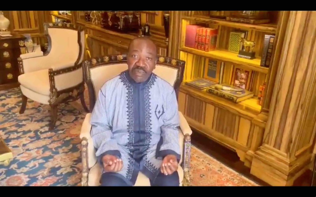 Ali Bongo otage Gabon tentative coup d'État