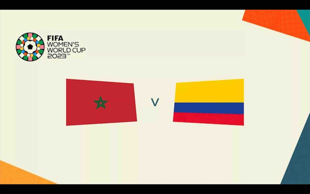 Maroc Colombie Morocco Colombia cdm mondial coupe du monde