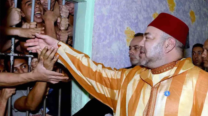 Maroc Roi Mohammed 6 prison prisonniers détenus détention