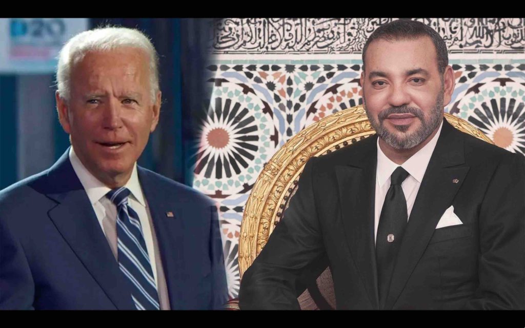 Roi Mohammed 6 Joe Biden