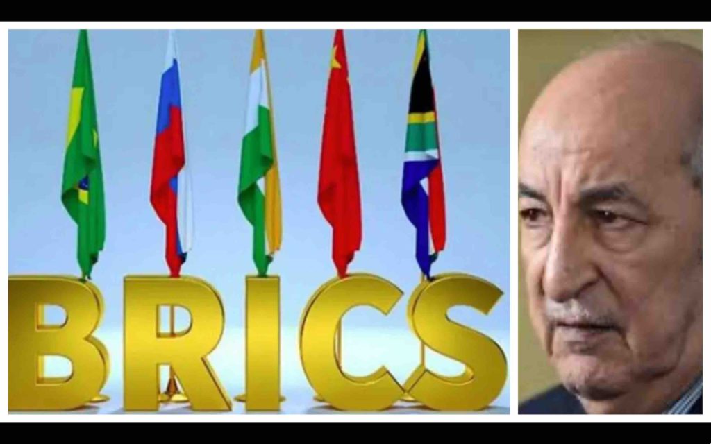 Tebboune Abdelmadjid Algérie BRICS Algeria Maroc Morocco