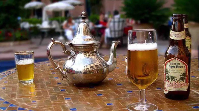 Alcool bière Maroc thé à la menthe marocain Alcohol beer Morocco Moroccan Mint Tea