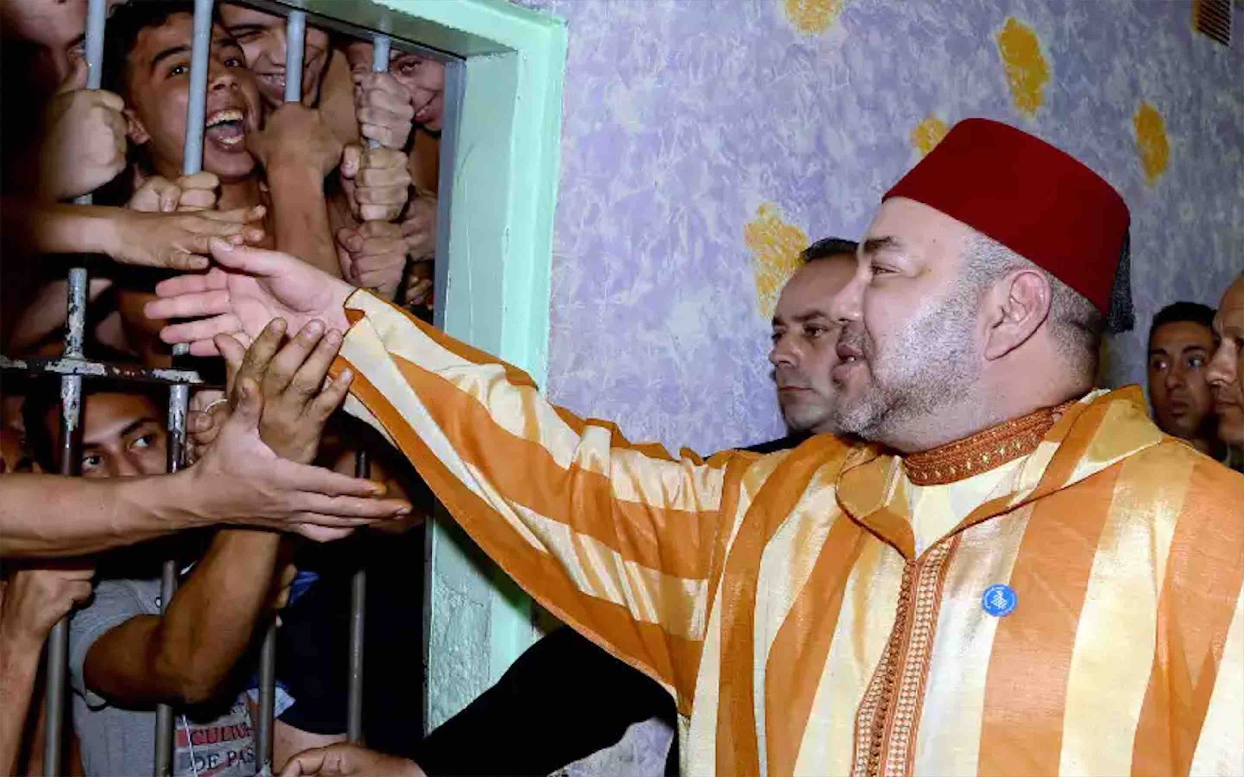 Maroc Roi Mohammed 6 prison prisonniers détenus détention