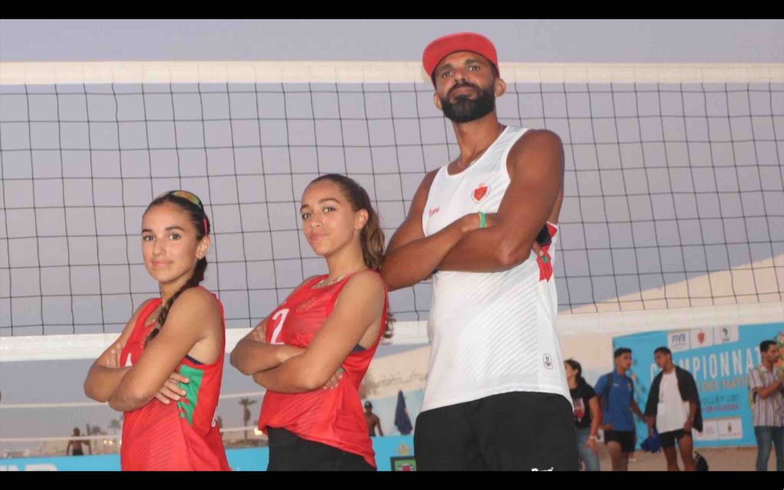 Championnat d'Afrique de beach-volley U21 (dames): la sélection marocaine sacrée championne d'Afrique