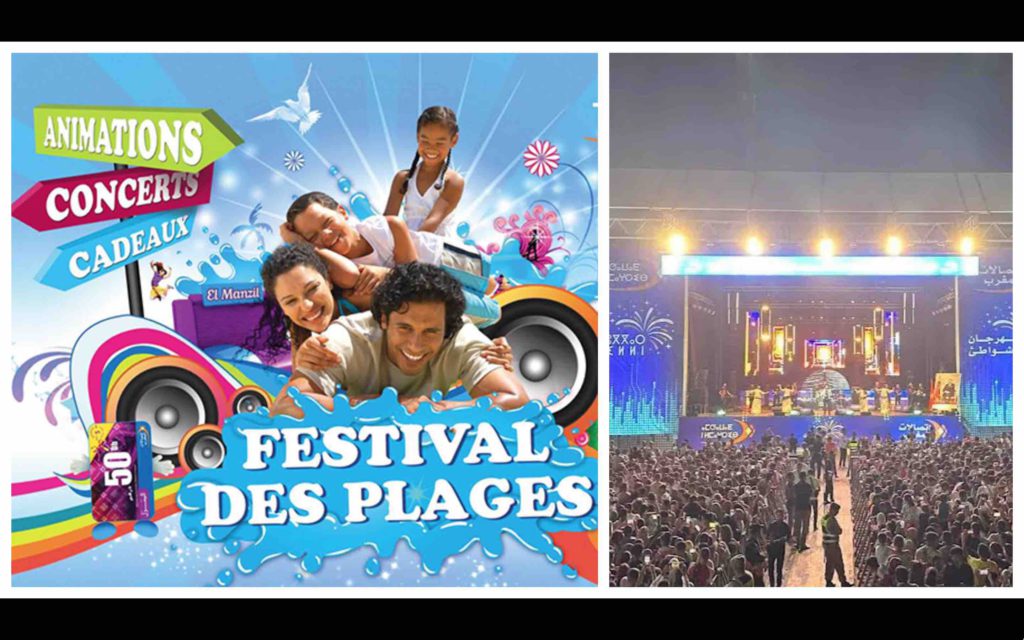 Maroc festival des plages Maroc Telecom