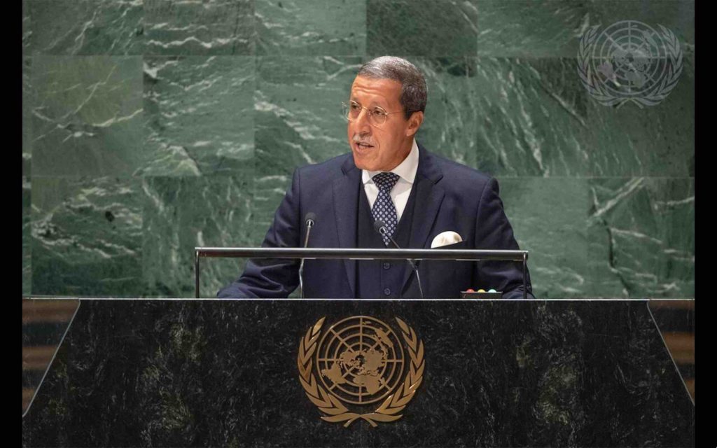 Omar Hilale Maroc Morocco ONU