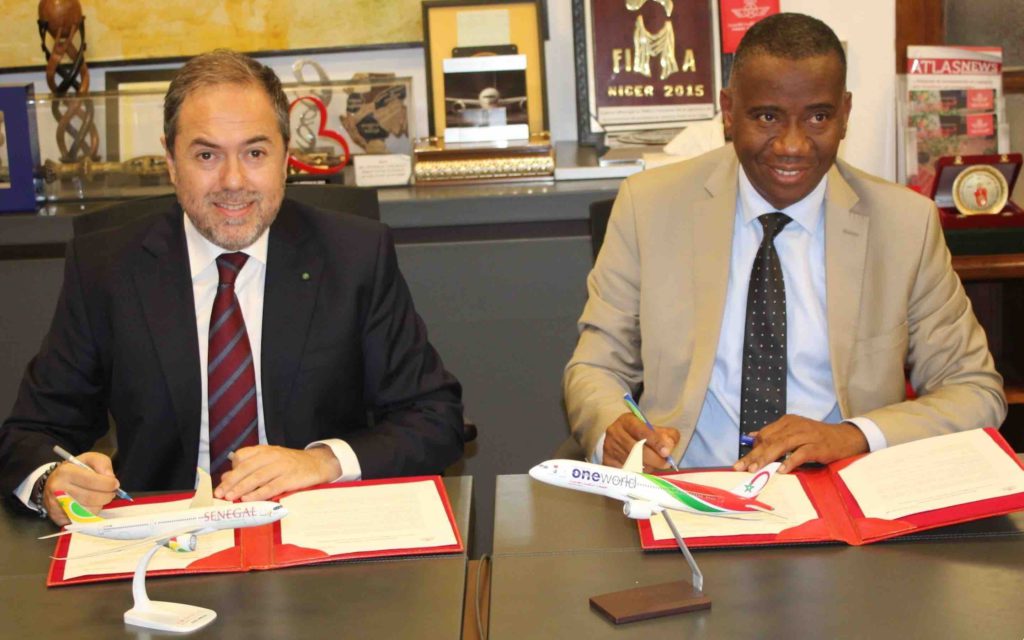 Hamid Addou Alioune Badara Fall Royal Air Maroc Morocco Air Sénégal