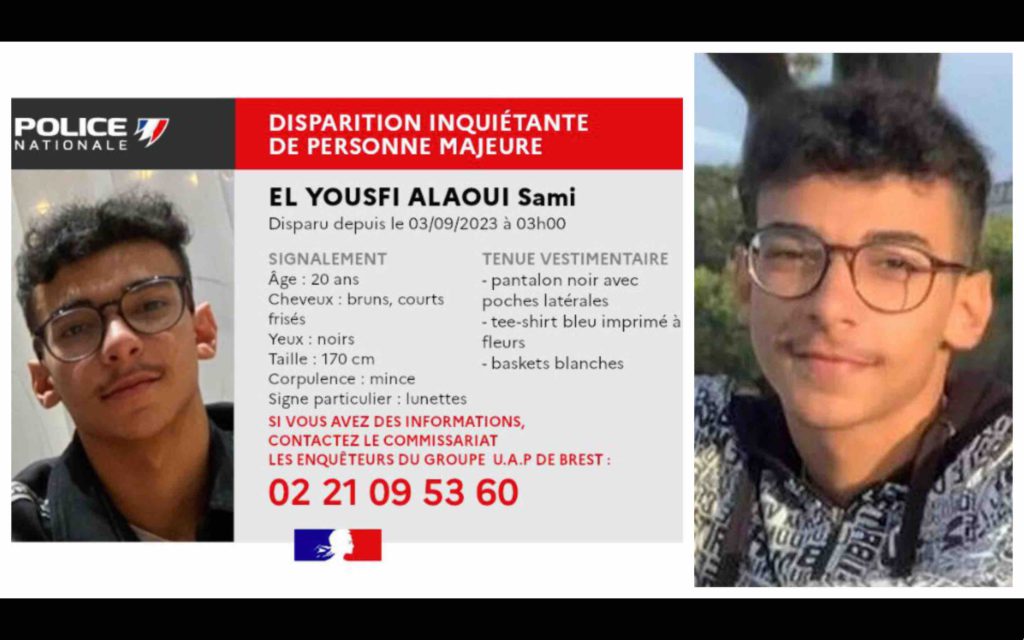 Sami El Yousfi Alaoui étudiant marocain mort Brest