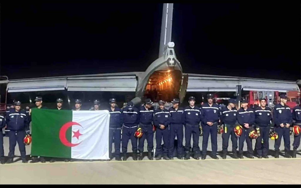 mise en scène Algérie séisme Maroc Libye