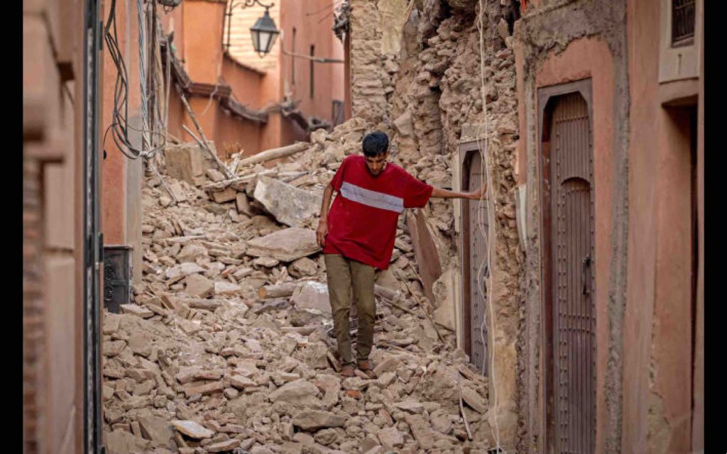 séisme tremblement de terre Maroc earthquake Morocco