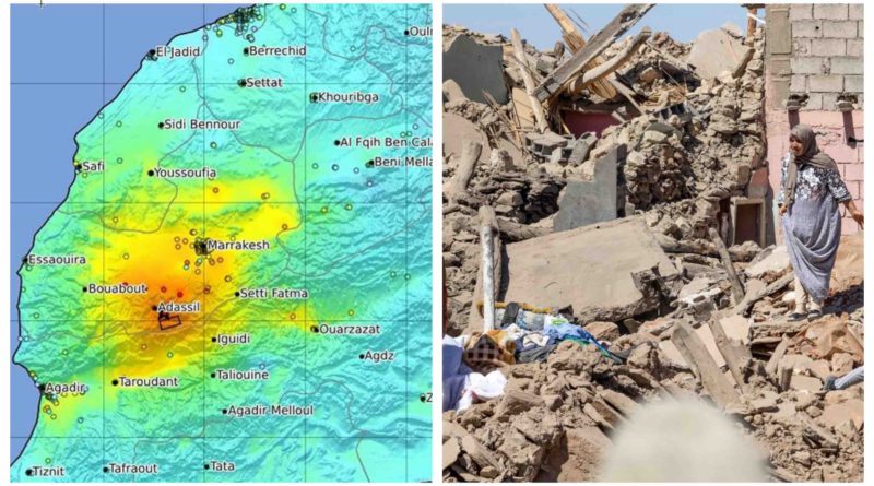 tremblement de terre séisme Maroc Morocco earthquake