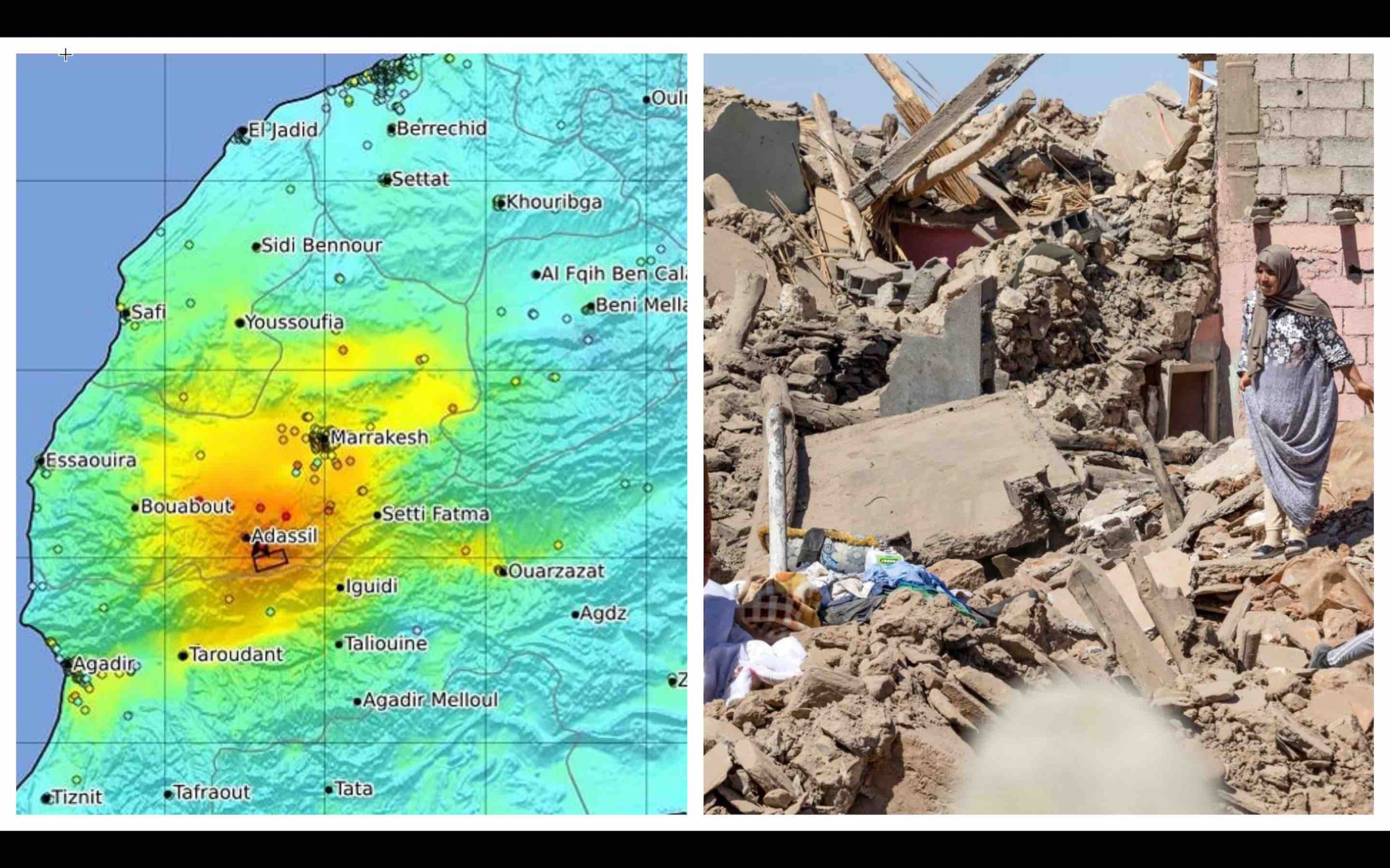 Séisme au Maroc une réplique d’une magnitude de 4,6 LPJM