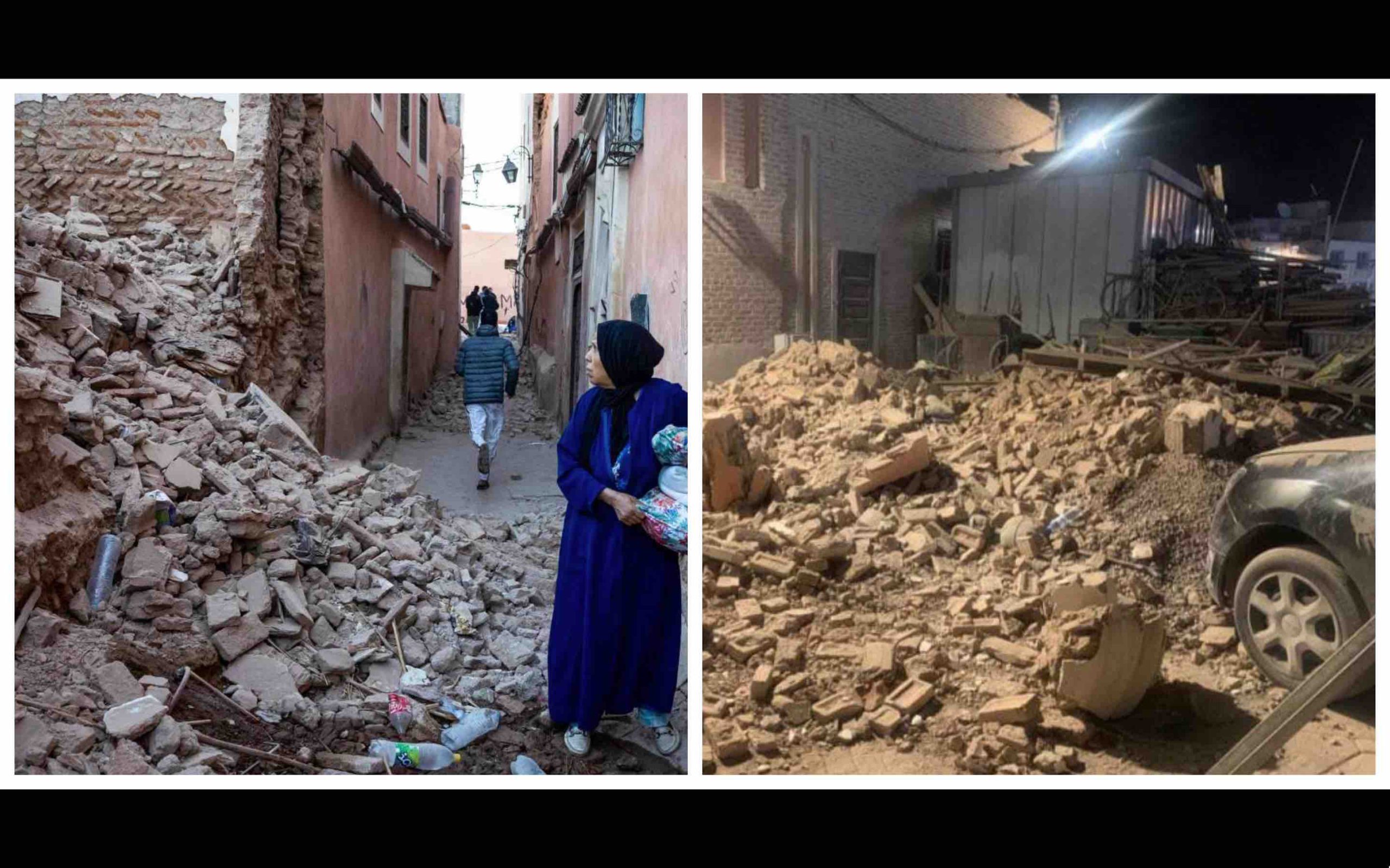 séisme tremblement de terre Maroc