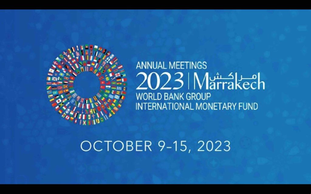 Assemblées annuelles FMI - Banque mondiale Marrakech Maroc