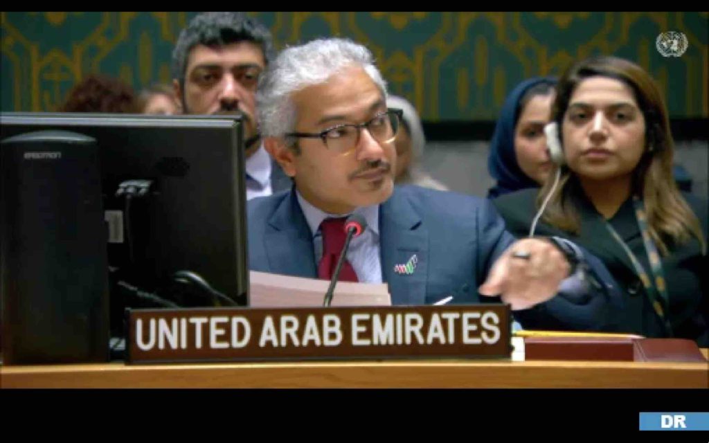 Sahara - ONU : les Émirats arabes unis soutiennent le Maroc