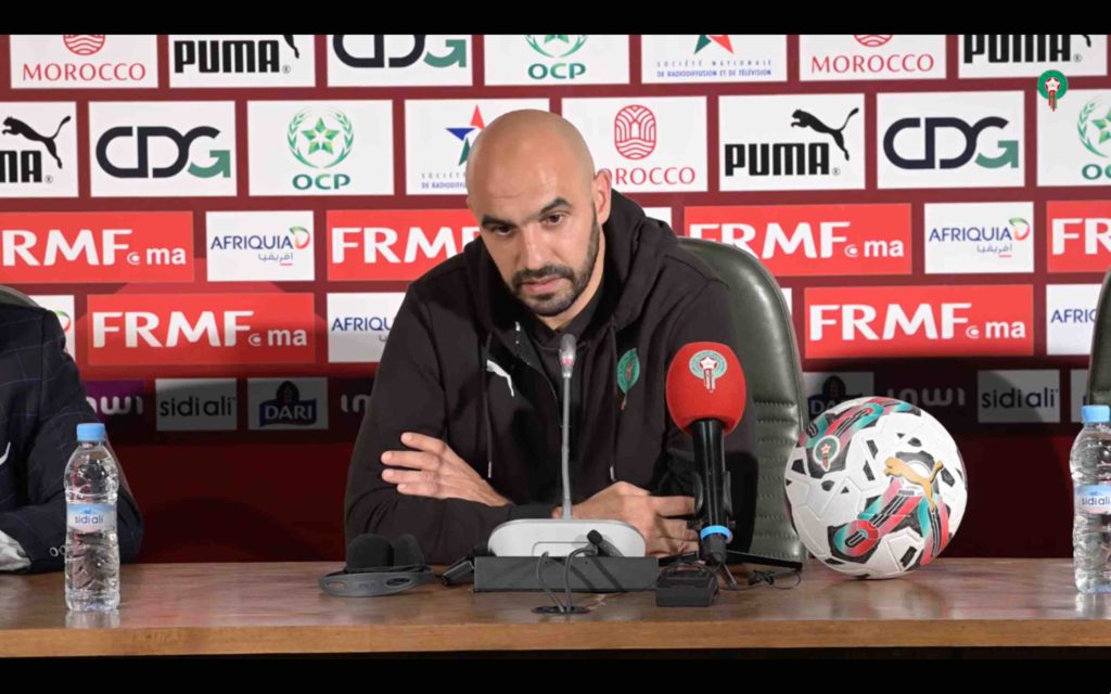 Walid Regragui Maroc Morocco